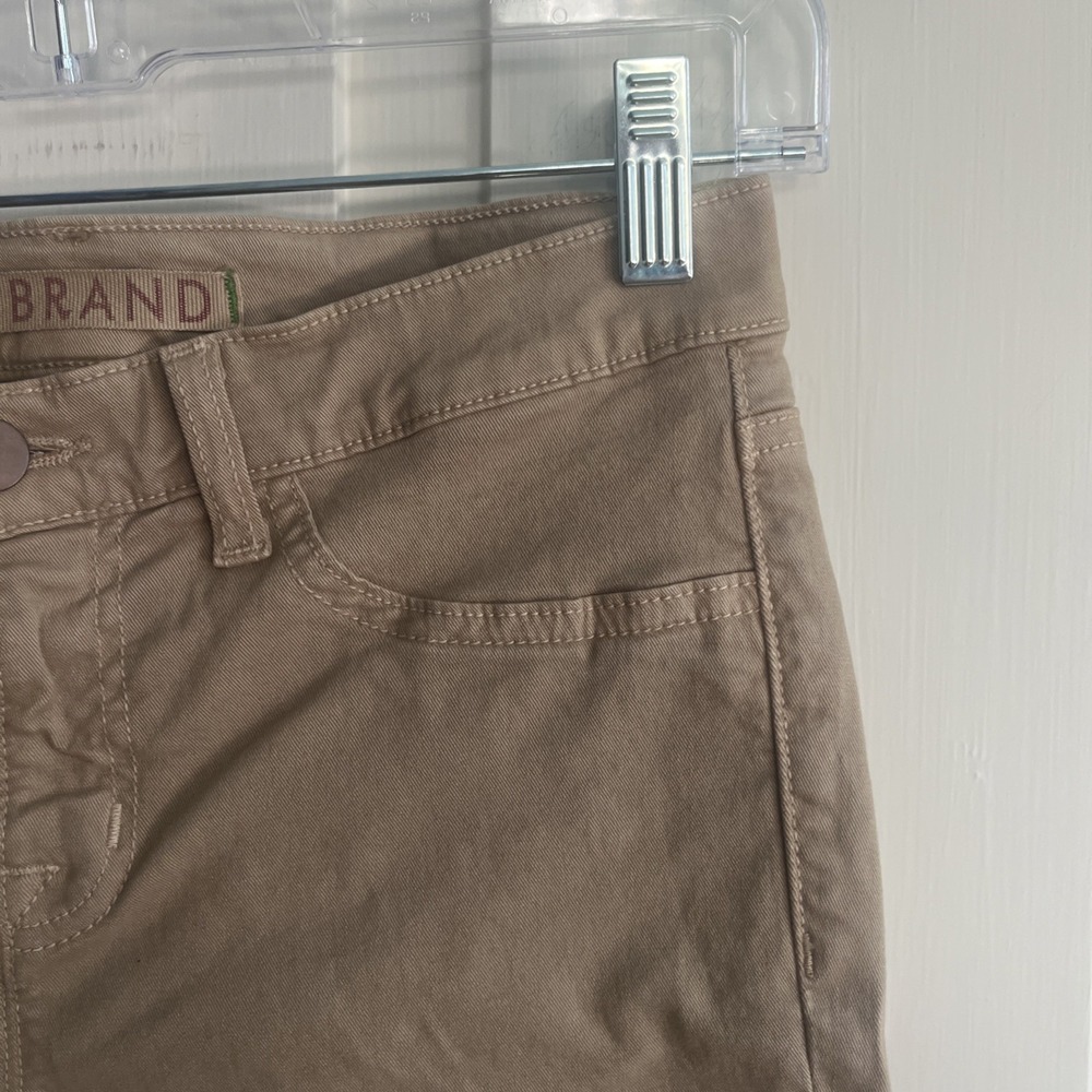 J Brand Vint Drab Skinny Leg  Khaki Jean Denim Size 26 Capsule Cotton Classic - Picture 3 of 11
